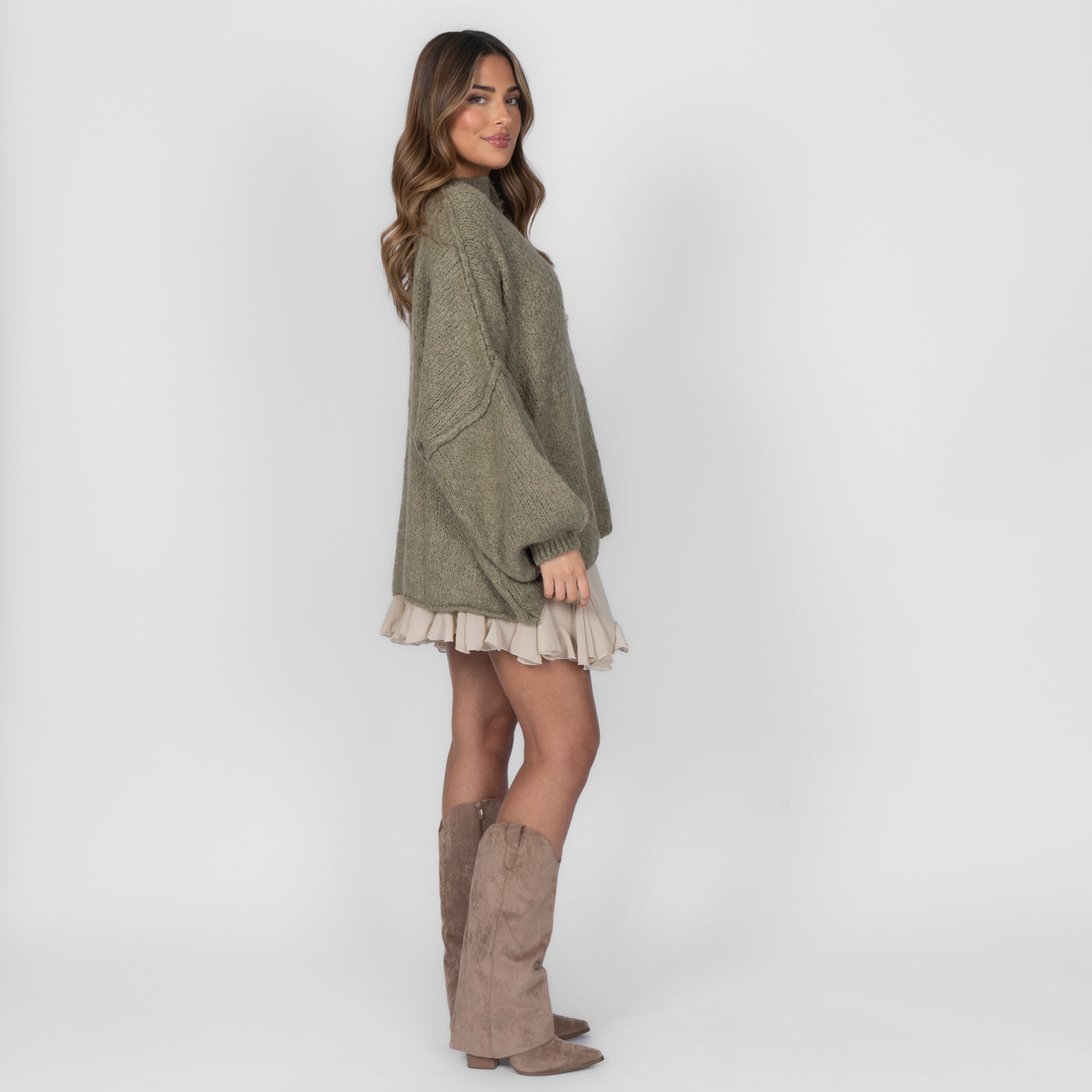 Limited Bundle Oversized Cardigan "CozyGlam" & Rock "Summer"