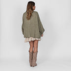 Limited Bundle Oversized Cardigan "CozyGlam" & Rock "Summer"