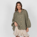 Limited Bundle Oversized Cardigan "CozyGlam" & Rock "Summer"