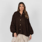 Limited Bundle Oversized Cardigan "CozyGlam" & Rock "Summer"