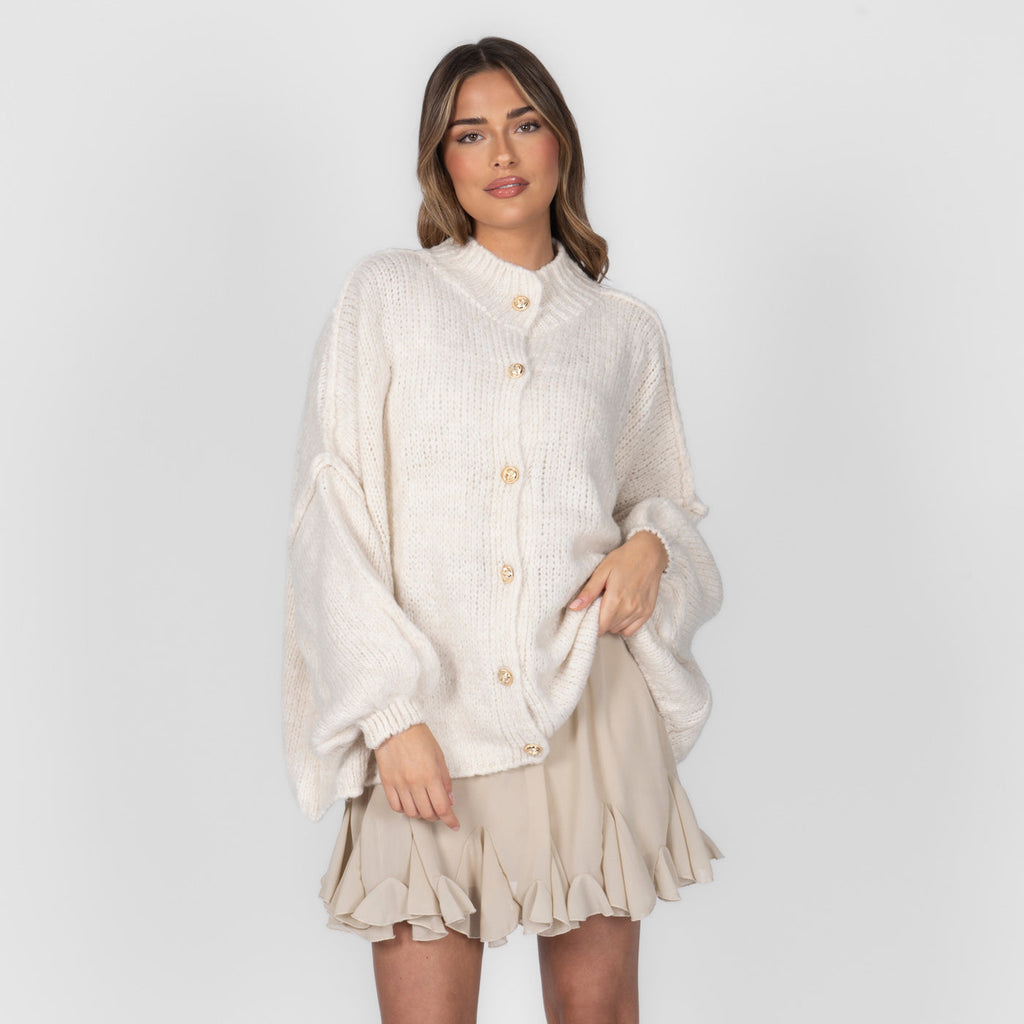 Oversized Cardigan "CozyGlam"