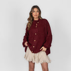 Limited Bundle Oversized Cardigan "CozyGlam" & Rock "Summer"