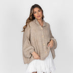 Limited Bundle Oversized Cardigan "CozyGlam" & Rock "Summer"