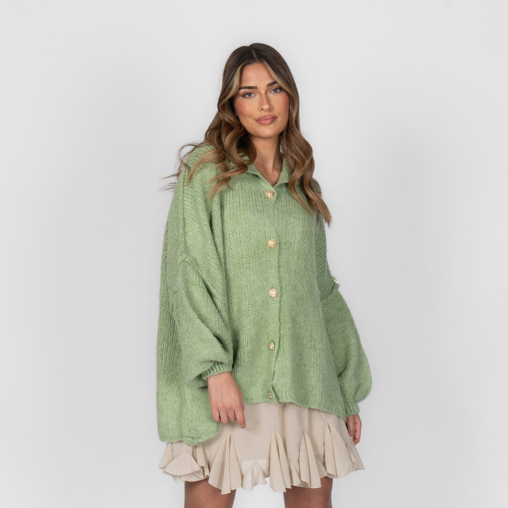 Oversized Cardigan "CozyGlam"