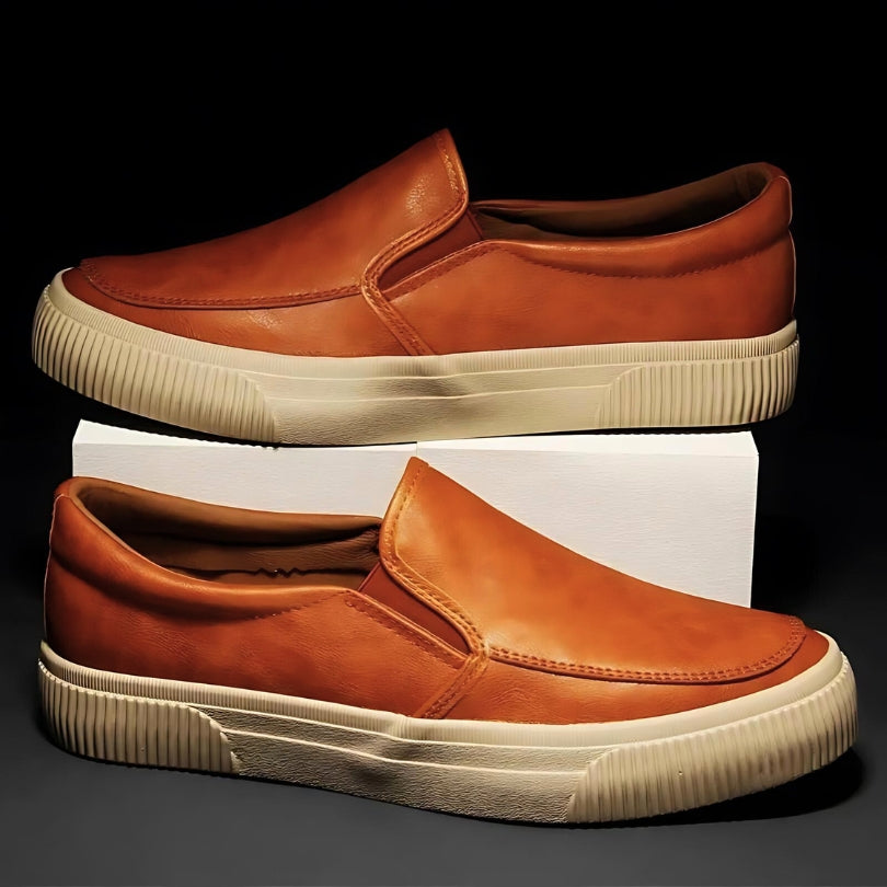 Boulevard Italienisches Leder Slip-On