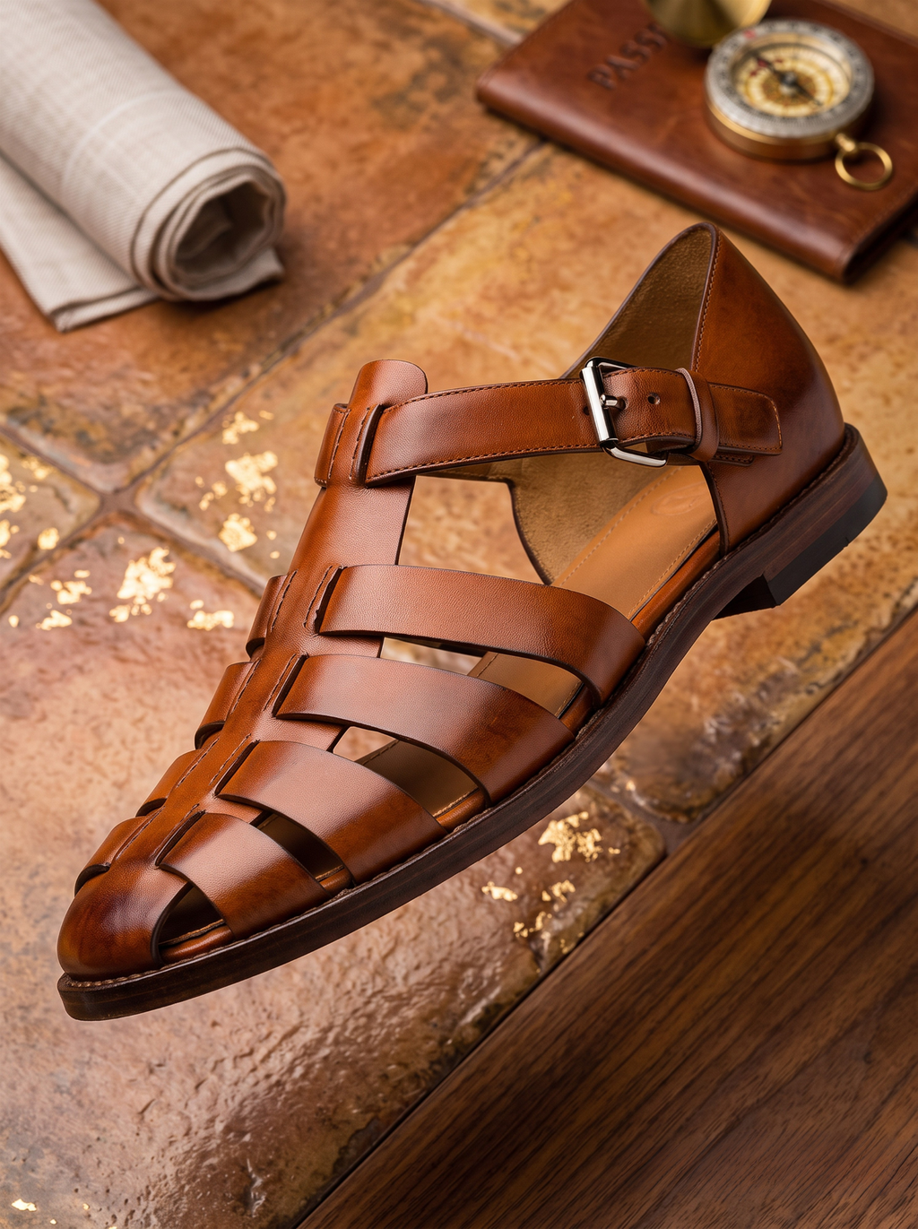 Ovwiss Valerio | Sandales Romaines Premium