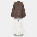 Limited Bundle Oversized Cardigan "CozyGlam" & Rock "Summer"
