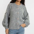 Bouclé Oversized Cardigan Short "CozyGlam"