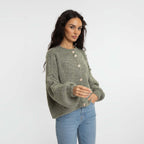 Bouclé Oversized Cardigan Short "CozyGlam"