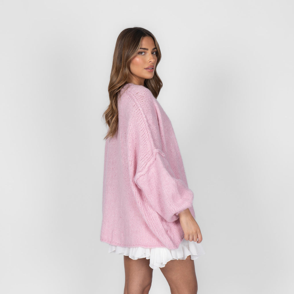 Casual Oversized Cardigan