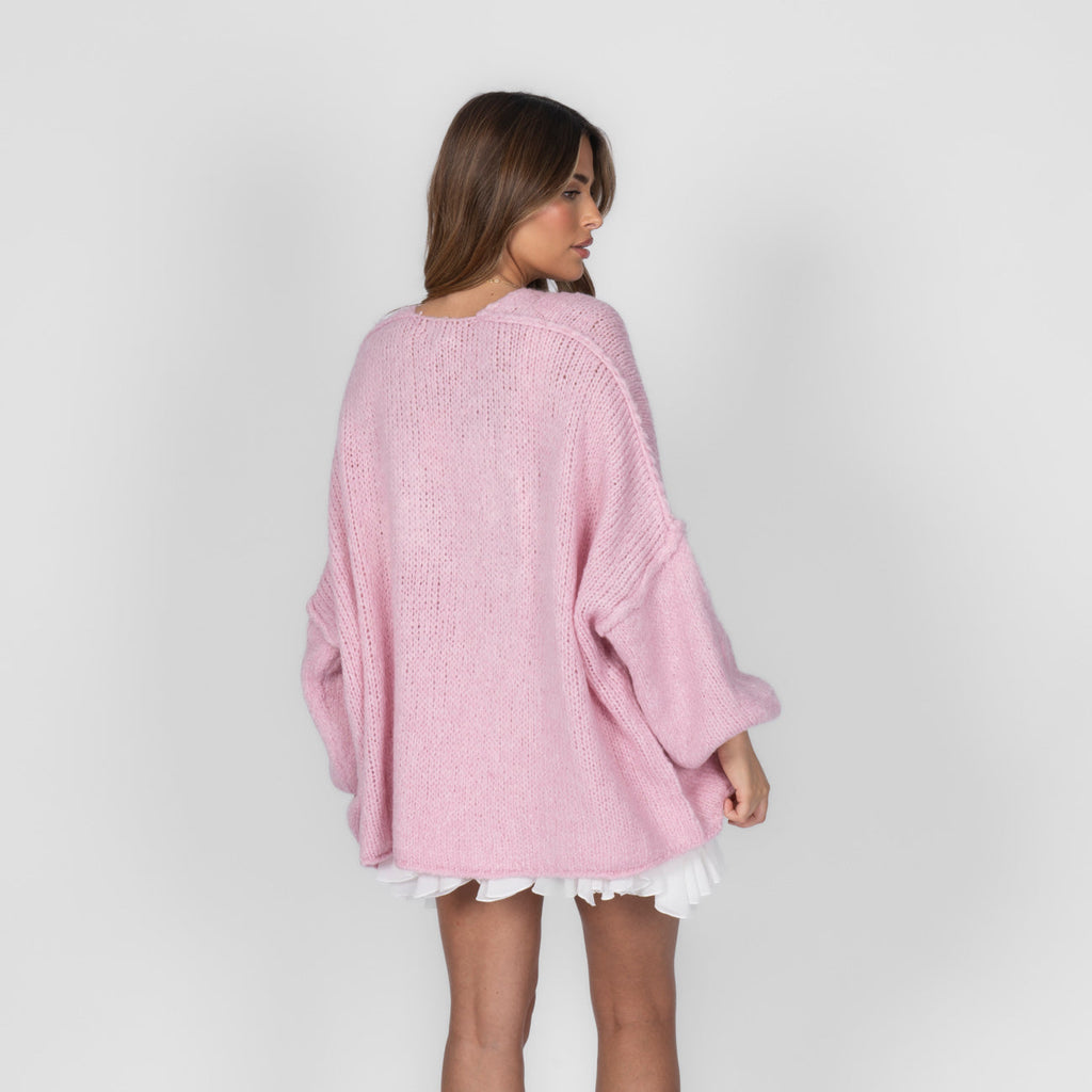 Casual Oversized Cardigan