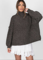 Bouclé Oversize Pullover "CasualCozy"
