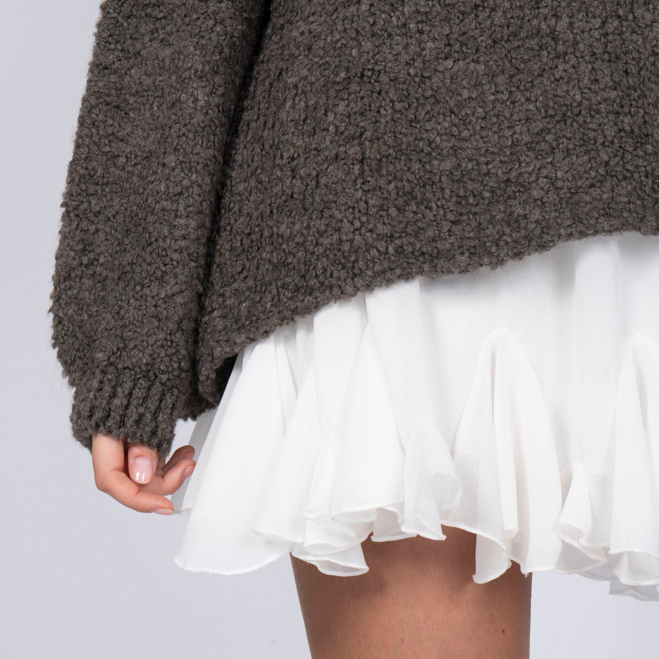 Bouclé Oversize Pullover "CasualCozy"
