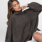 Bouclé Oversize Pullover "CasualCozy"