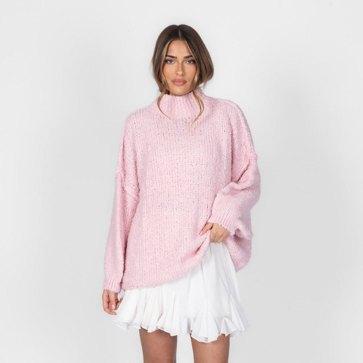 Bouclé Oversize Pullover "CasualCozy"