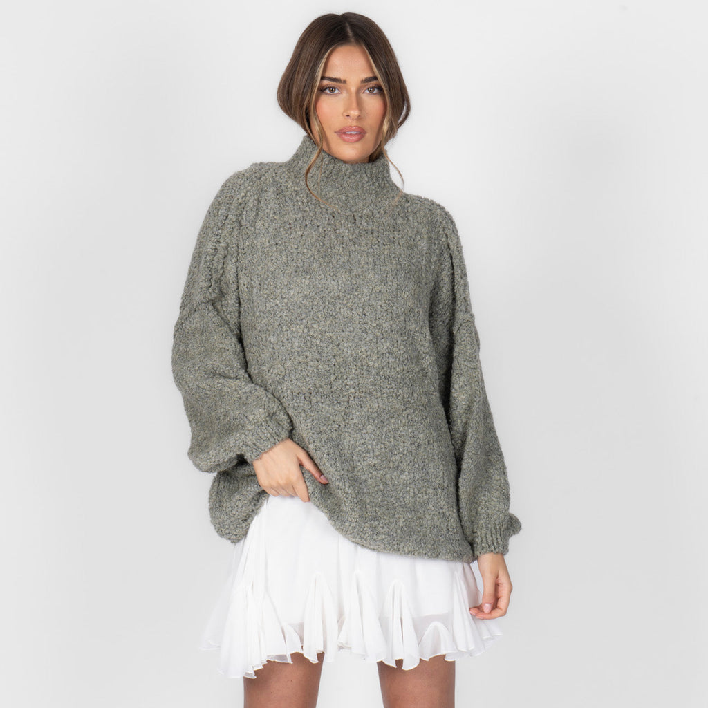 Bouclé Oversize Pullover "CasualCozy"
