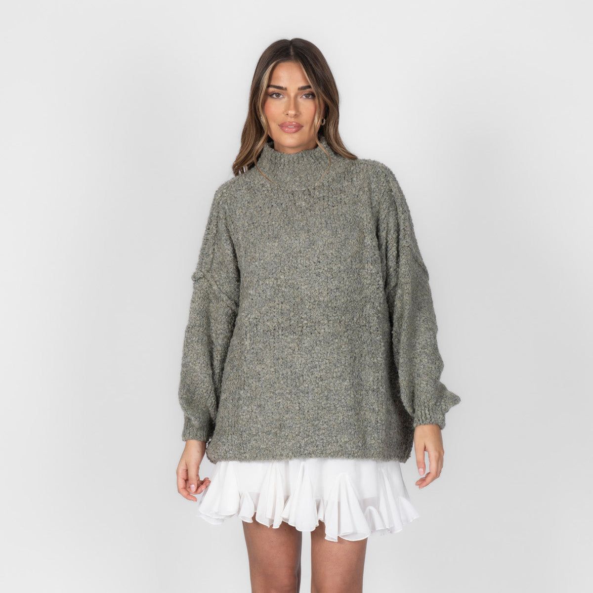 Bouclé Oversize Pullover "CasualCozy"