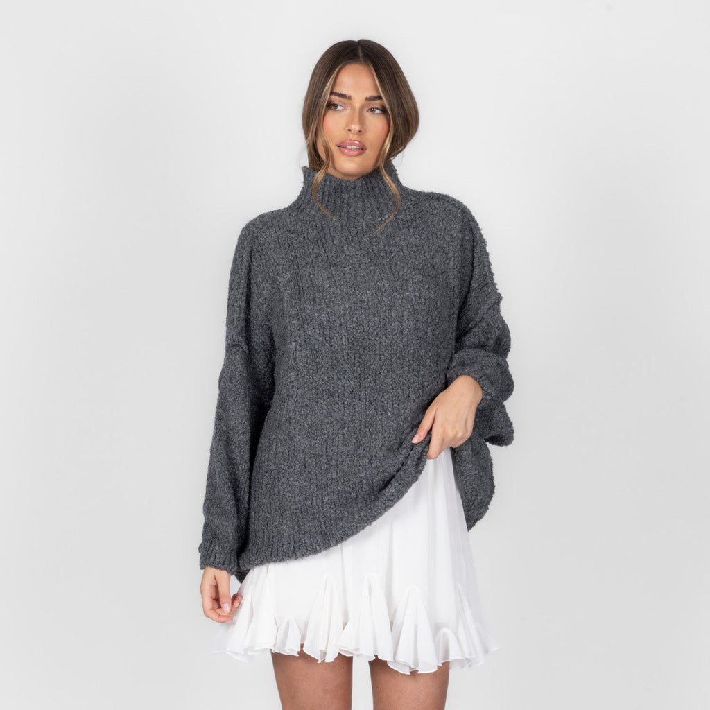 Bouclé Oversize Pullover "CasualCozy"