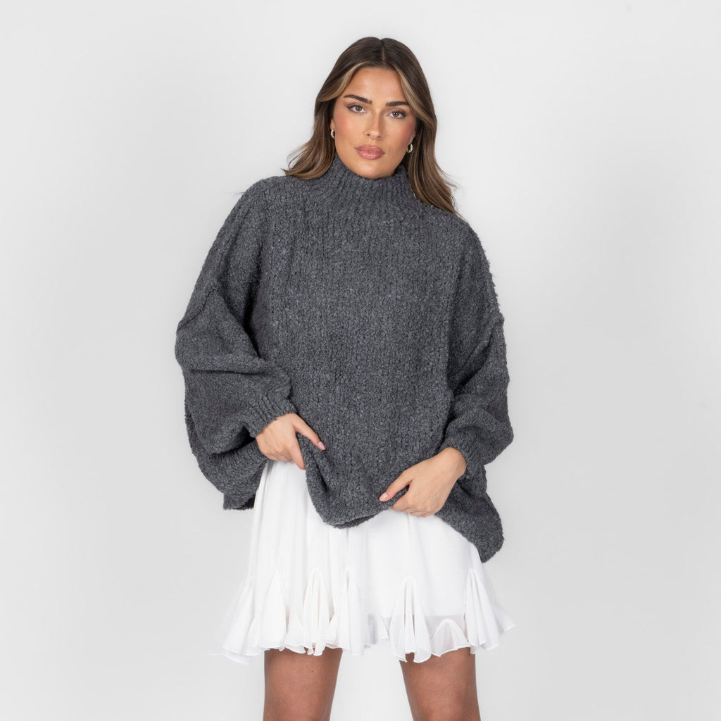Bouclé Oversize Pullover "CasualCozy"
