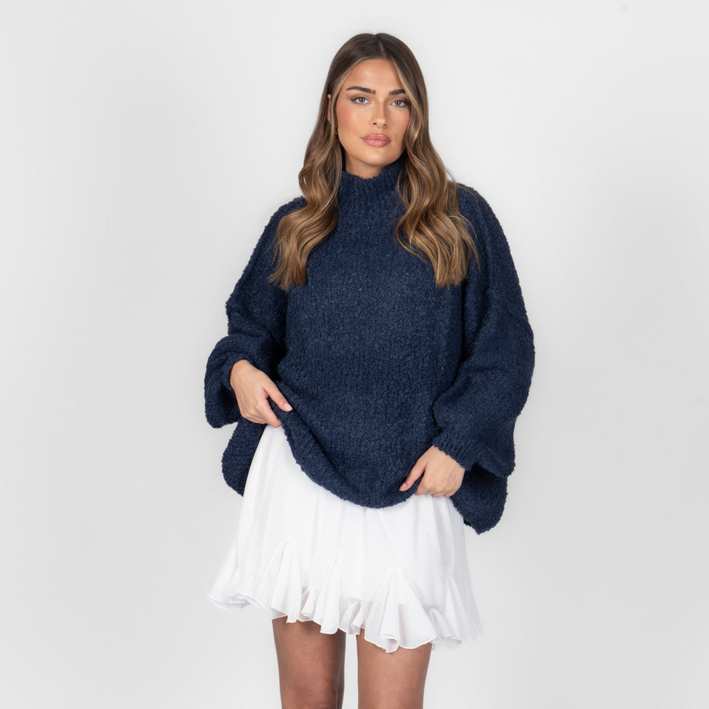 Bouclé Oversize Pullover "CasualCozy"
