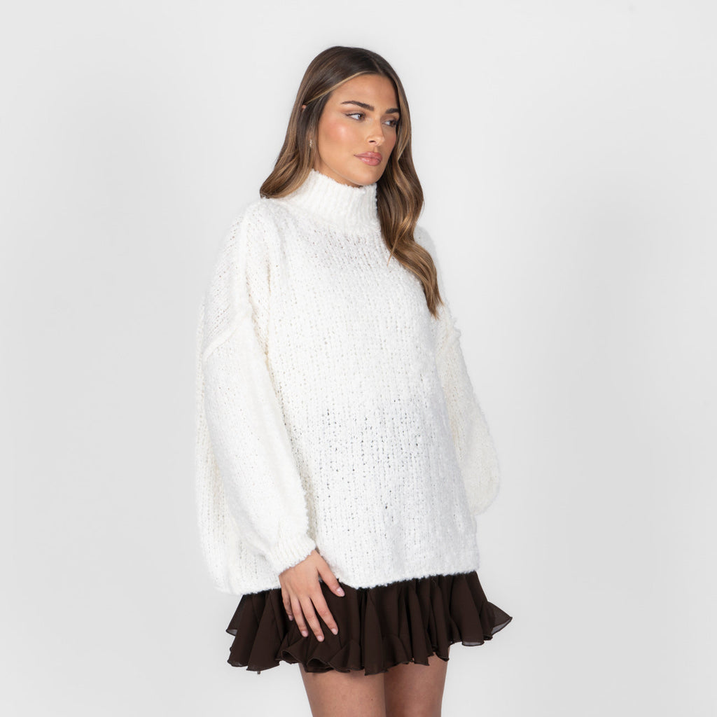 Bouclé Oversize Pullover "CasualCozy"