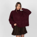 Bouclé Oversize Pullover "CasualCozy"