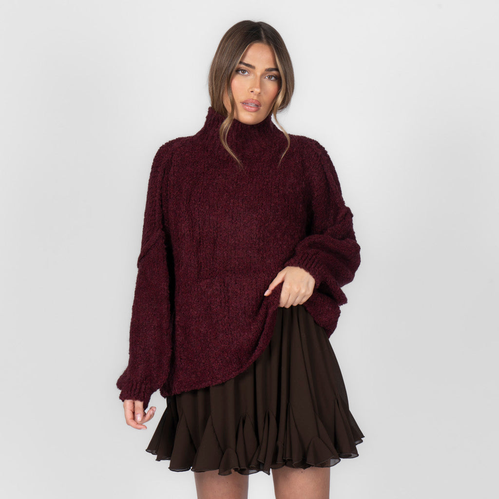 Bouclé Oversize Pullover "CasualCozy"