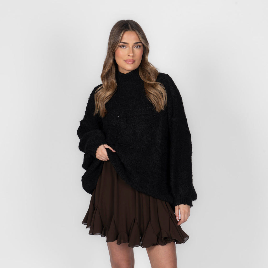 Bouclé Oversize Pullover "CasualCozy"