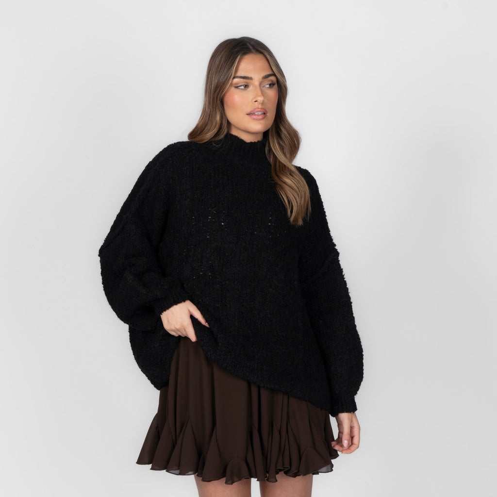 Bouclé Oversize Pullover "CasualCozy"