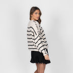 Oversize Cozy Stripes Pullover