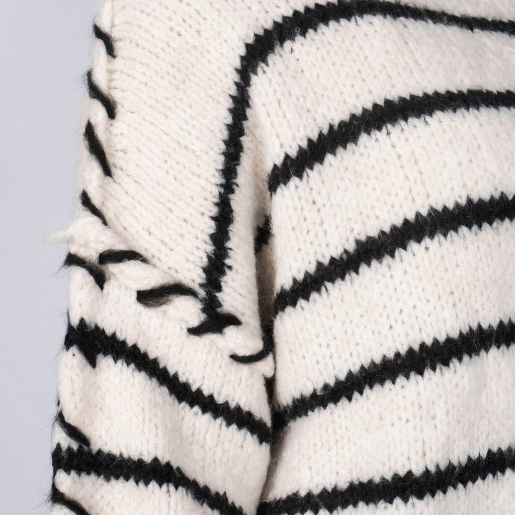 Oversize Cozy Stripes Pullover