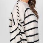 Oversize Cozy Stripes Pullover