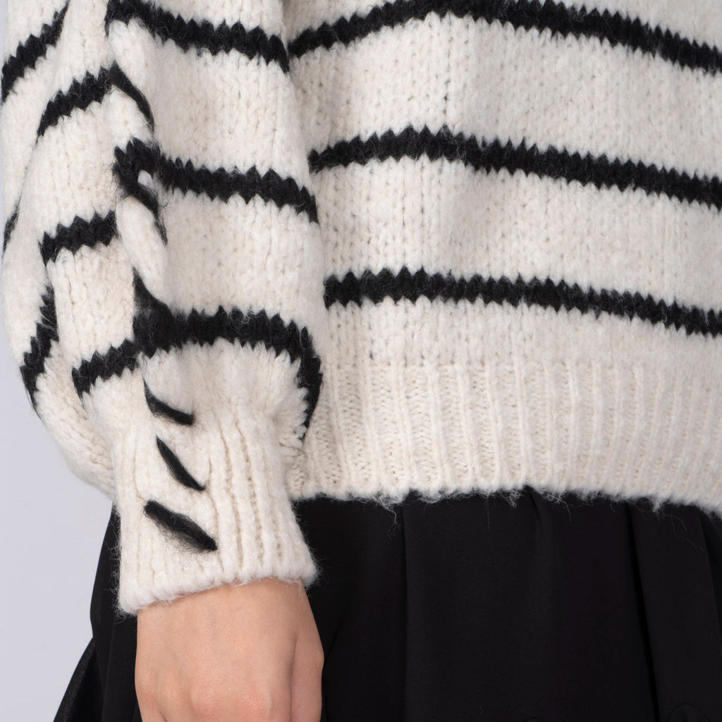 Oversize Cozy Stripes Pullover