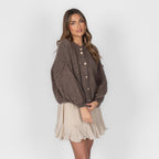 Oversized Cardigan Short "CozyGlam"