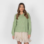Oversized Cardigan Short "CozyGlam"