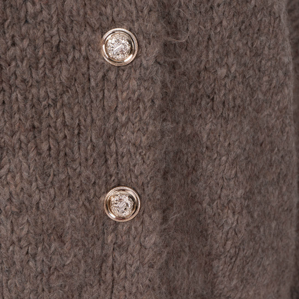CozyGlam Oversize V-Cardigan Short