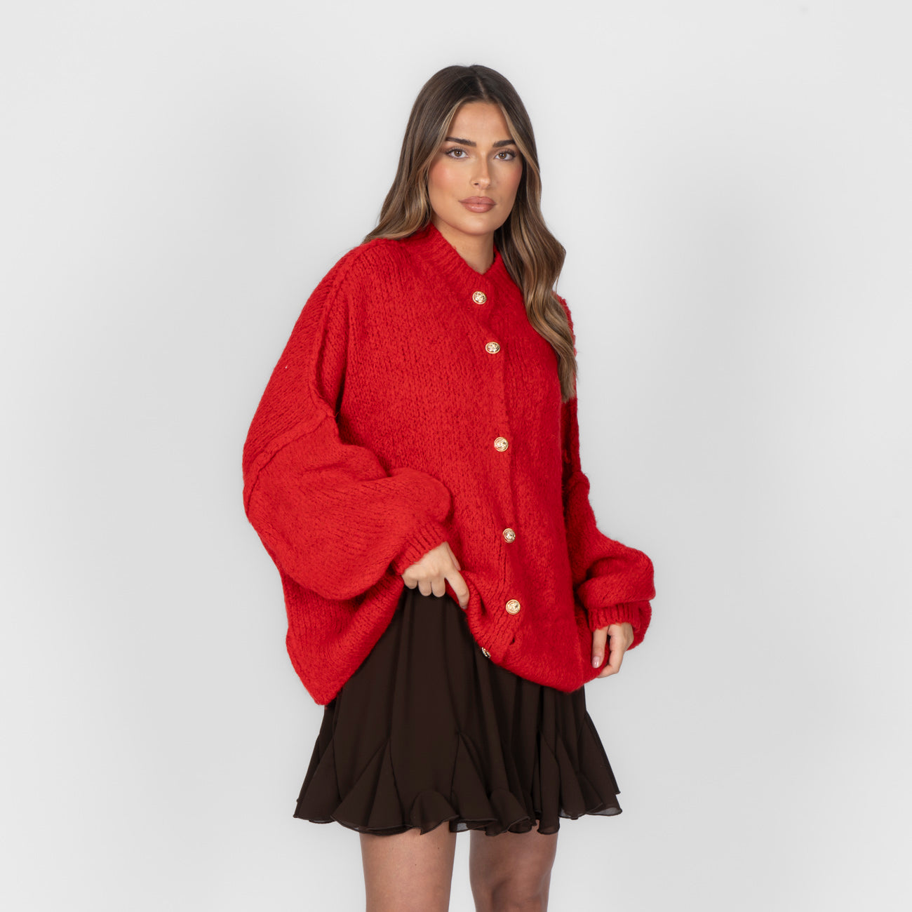 Oversized Cardigan "CozyGlam"