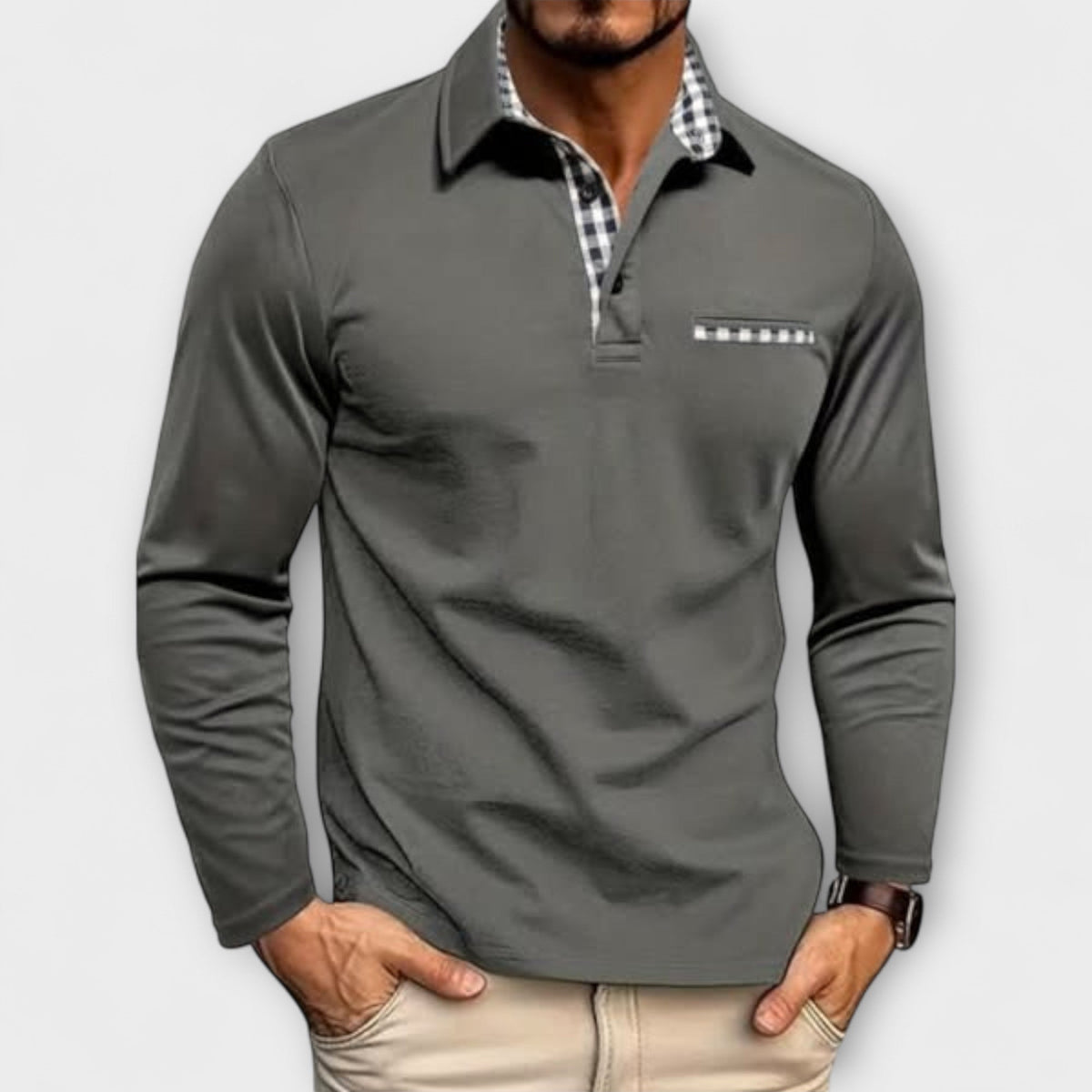 Lima's Atelier™ | Klassisches Herbst-Poloshirt