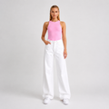 Soft Touch Wide Leg Jeans