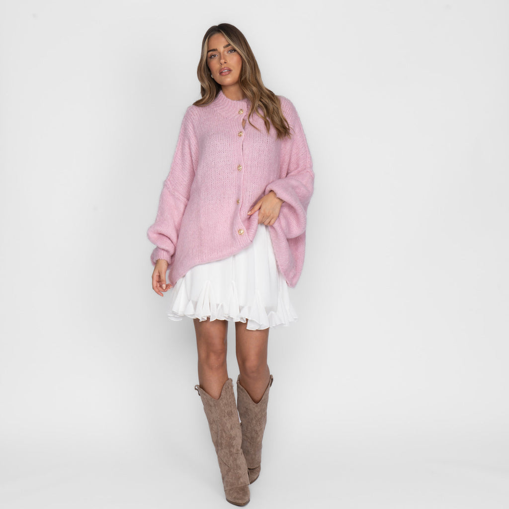 Ultra Softer Oversized Cardigan "CozyGlam"