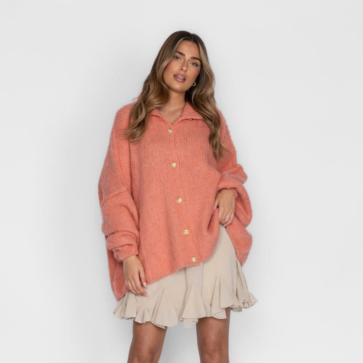 Ultra Softer Oversized Cardigan "CozyGlam"