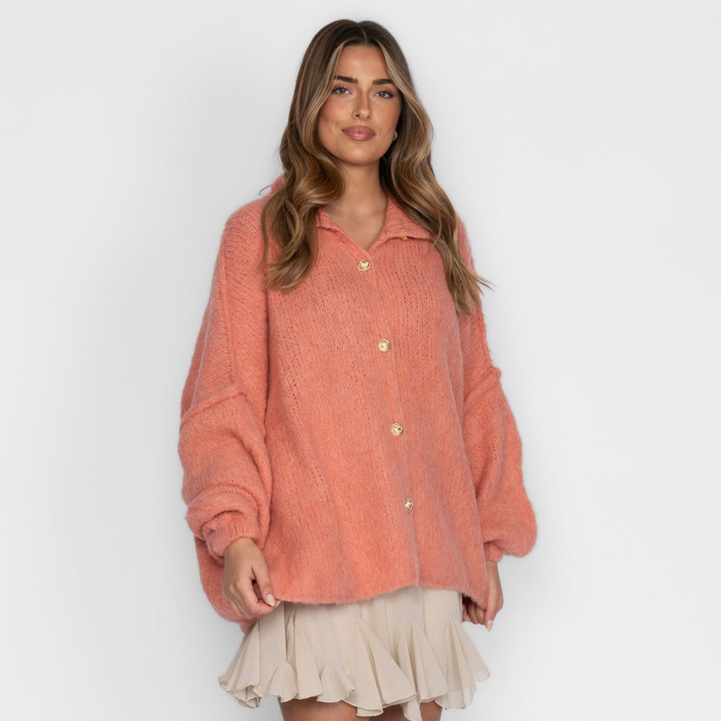 Ultra Softer Oversized Cardigan "CozyGlam"