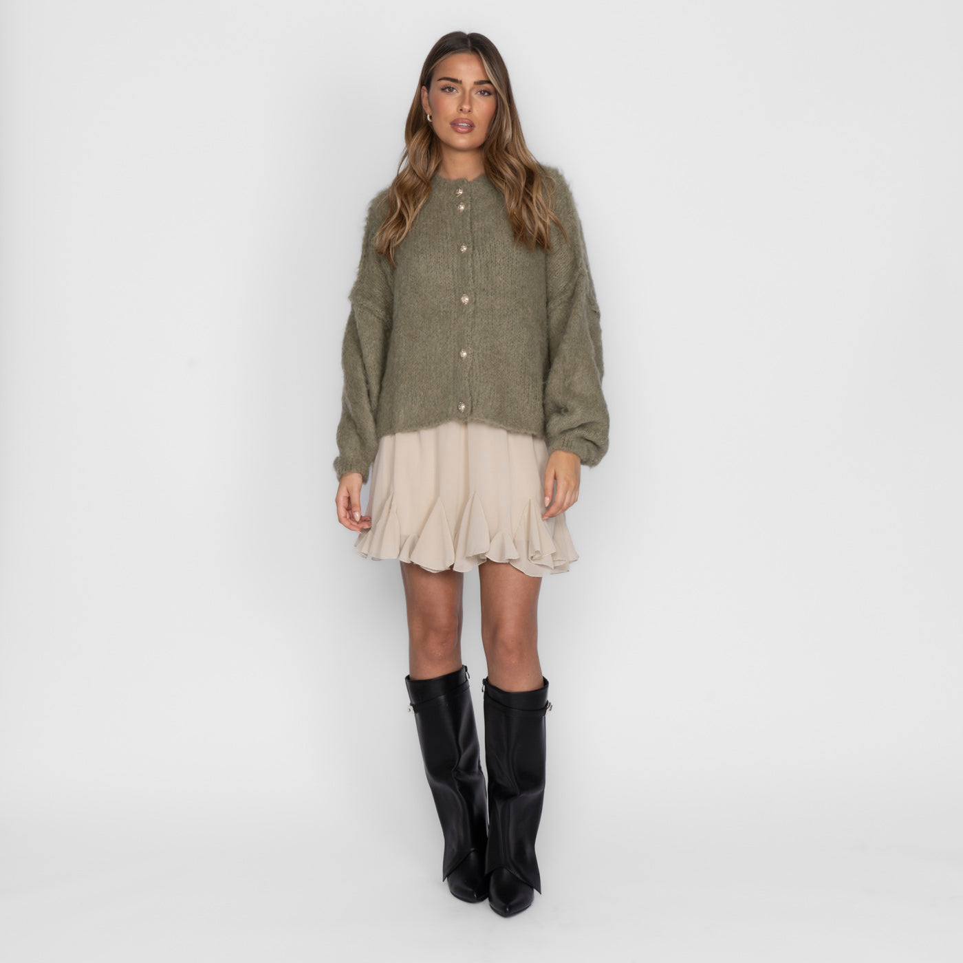 Ultra Softer Cardigan Short "CozyGlam"