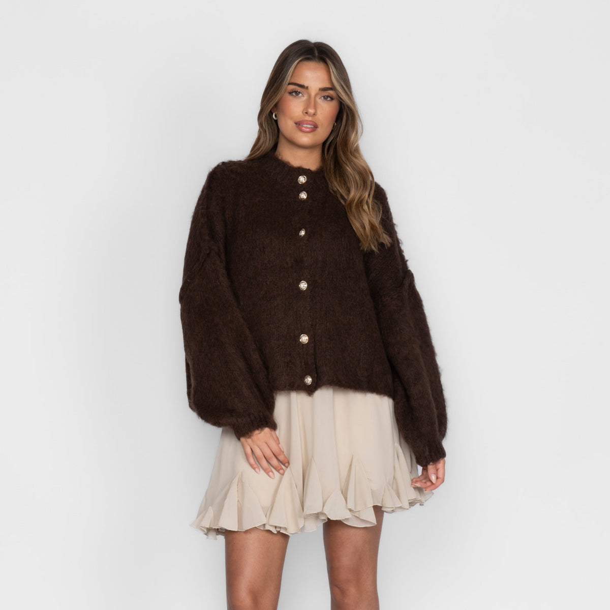 Ultra Softer Cardigan Short "CozyGlam"