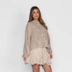 Ultra Softer Cardigan Short "CozyGlam"