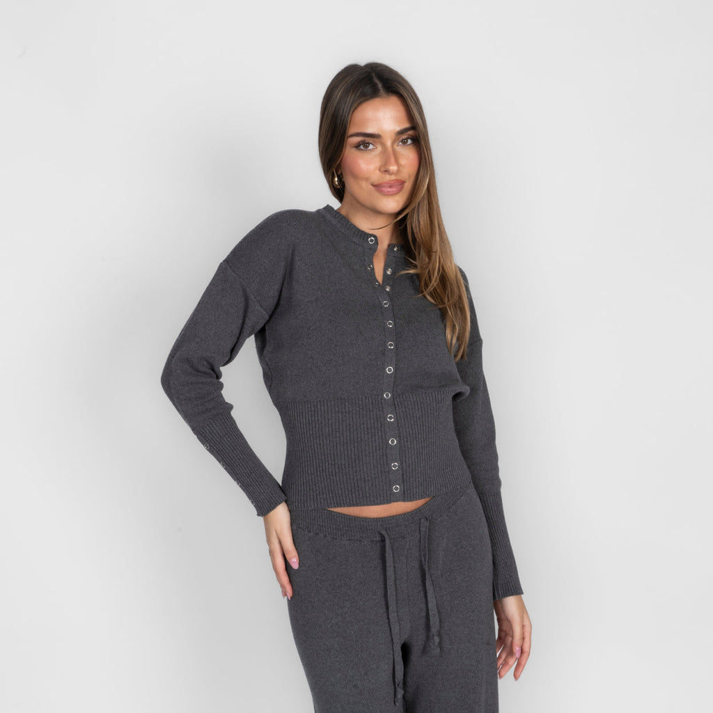 Everyday Button Cardigan