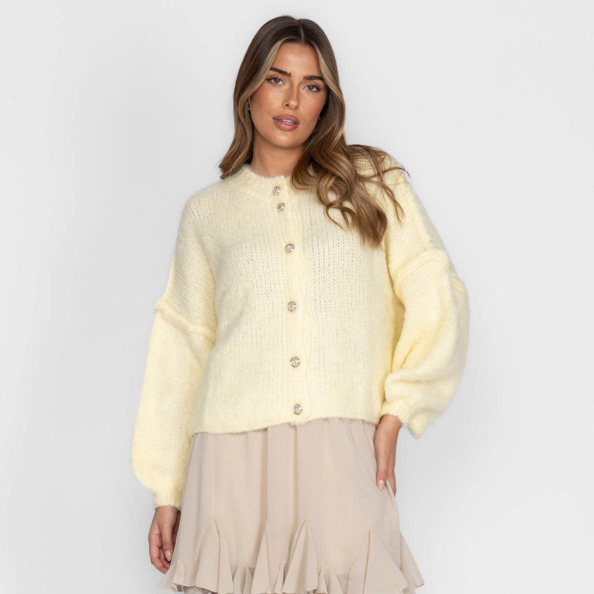 Ultra Softer Cardigan Short "CozyGlam"