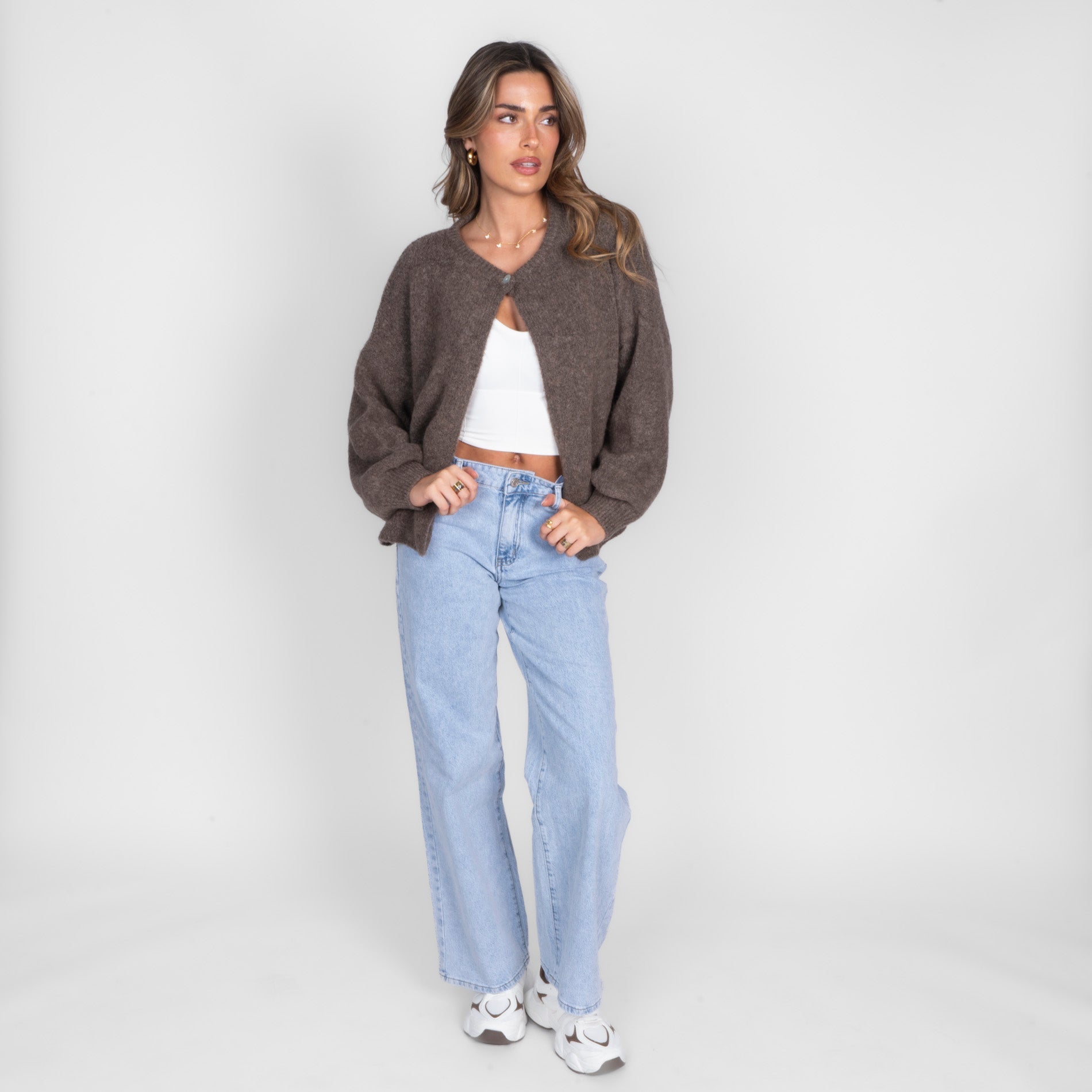 One Button Cardigan