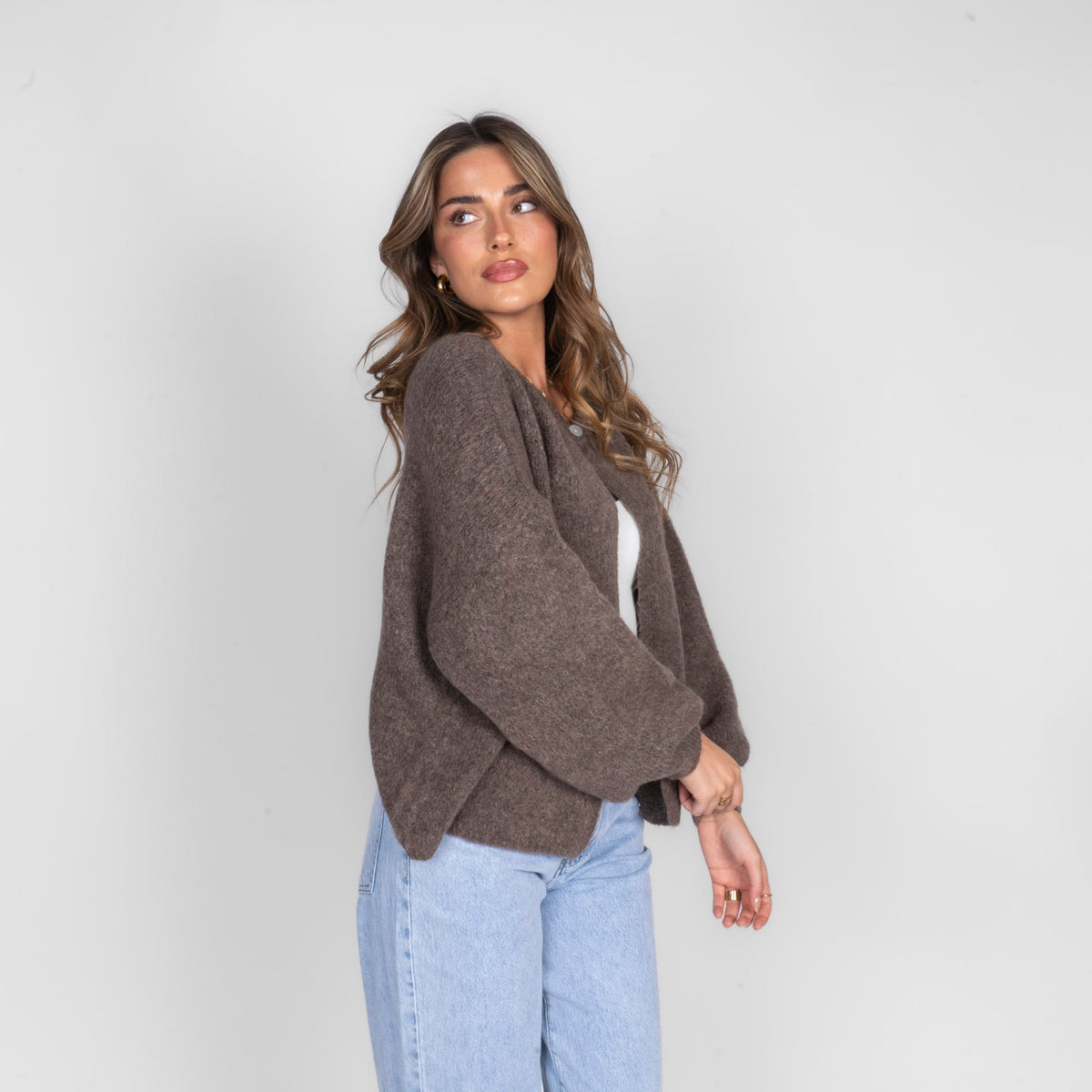 One Button Cardigan
