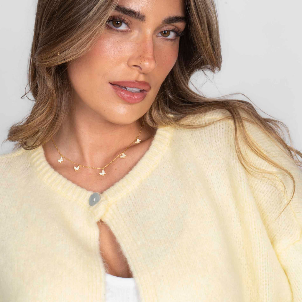 One Button Cardigan